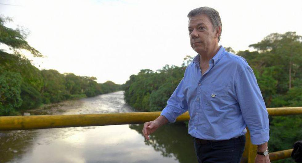 Juan Manuel Santos destinar&aacute; una importante partida para mitigar los efectos del cambio clim&aacute;tico (Foto: Presidencia de Colombia)