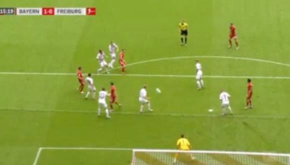 Bayern Múnich vs. Friburgo: Joshua Kimmich y el 1-0 con un potente remate de zurda | VIDEO