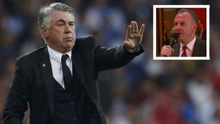 Carlo Ancelotti le responde así al director general del Bayern