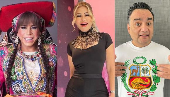 “El Reventonazo de la Chola”, “Reinas del Show” y “JB en ATV” pelean sábado a sábado por el rating. (Foto: Composición/Instagram)