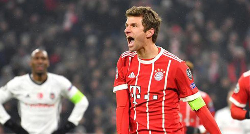 Bayern Munich no tuvo piedad del Besiktas. (Foto: Getty Images)