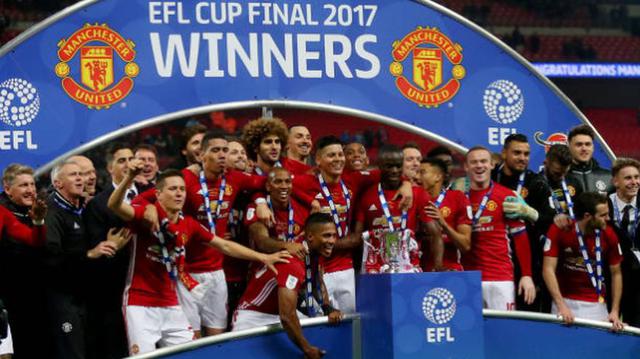A inicios de año, la Copa de la liga inglesa fue conquistada por Manchester United, que se impuso 3-2 ante el Southampton. (Foto: Getty Images)