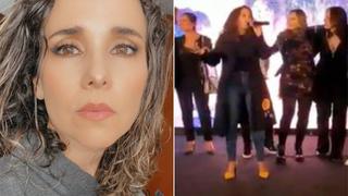 Érika Villalobos se pronuncia tras reaparecer cantando en evento público | VIDEO