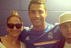 Jennifer López y Cristiano Ronaldo se fotografiaron juntos en Los Ángeles