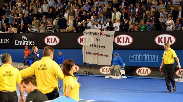 Australian Open: manifestantes paralizaron final masculina - 9
