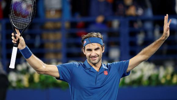 Federer venció 2-0 a Fucsovics y jugará las semifinales del Abierto de Dubái 2019. (Foto: EFE)