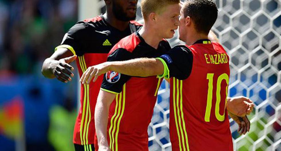 Bélgica apostará por su tridente ofensivo Kevin De Bruyne, Romelu Lukaku y Eden Hazard | Foto: Getty