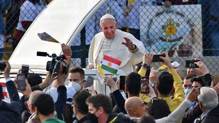 El papa Francisco concluye su visita histórica a Irak con una misa ante miles de fieles en Erbil