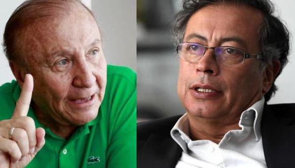 Rodolfo Hernández y Gustavo Petro disputarán la segunda vuelta presidencial en Colombia el 19 de junio. (FOTO: Jaime Moreno / Milton Díaz, EL TIEMPO).