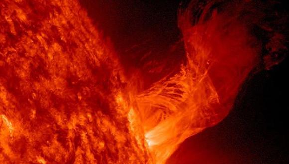 La tormenta solar es una perturbación temporal de la magnetosfera terrestre como consecuencia de la actividad del sol. (Foto: NASA)