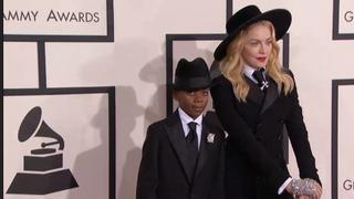 Madonna y su hijo acapararon miradas en los Grammy 2014