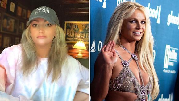 Jamie Lynn Spears salió en defensa de su hermana Britney por comentarios en redes sociales. (Instagram: @jamielynnspears / AFP: Valerie Macon).