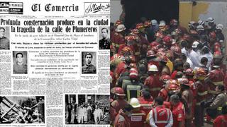 El Agustino: bomberos no sufrían tragedia similar desde 1931