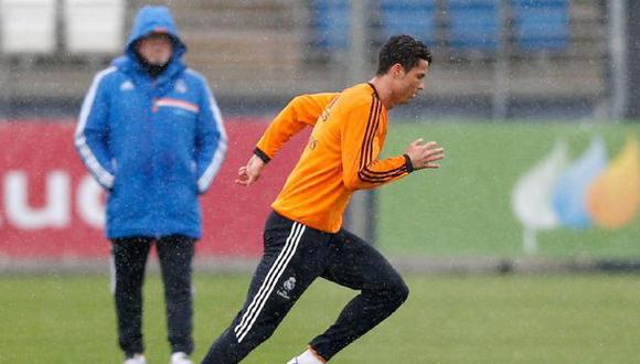 Cristiano Ronaldo entrenó y jugaría el miéroles ante Bayern