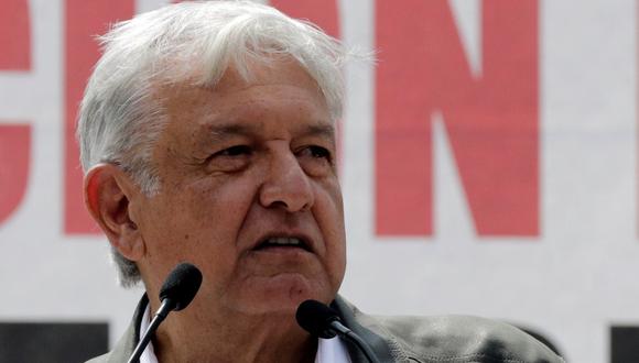 Andrés Manuel López Obrador (AMLO) anuncia cancelación de millonario proyecto de aeropuerto de México. (Reuters),