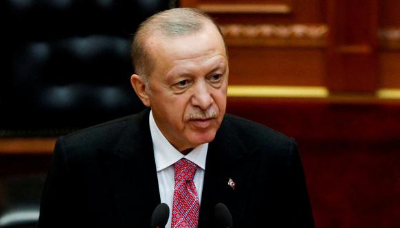 El presidente turco Recep Tayyip Erdogan. REUTERS