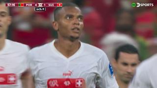 Gol de descuento: Manuel Akanji puso el 4-1 en Portugal vs. Suiza | VIDEO