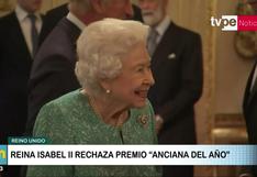 Reino Unido: Isabel II rechazó premio a “Anciana del año”