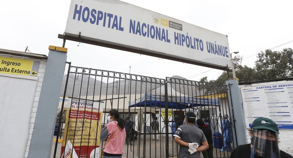 Hospital Hipólito Unanue todavía no ejecutó más de S/5 millones que le asignó el MEF para combatir al Covid-19. (Foto: El Comercio)