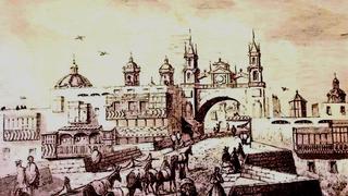 El puente de piedra o de Montesclaros, símbolo de Lima