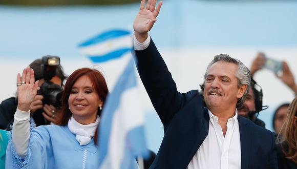Al cierre de esta edición, el conteo oficial de votos al 82,78% en las elecciones presidenciales de Argentina daban como vencedor a Alberto Fernández, candidato del partido Frente de Todos. (EFE/Juan Ignacio Roncoroni).