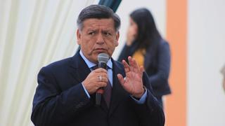 Acuña se opone a la no reelección de presidentes regionales