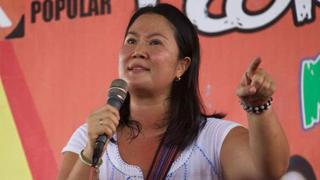 Keiko Fujimori afirma que su esposo es quien tiene más ingresos