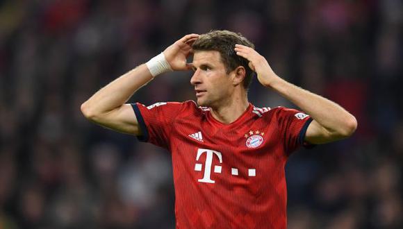 Müller también utilizó su cuenta en Twitter para lamentar sus declaraciones tras el duelo entre Bayern Múnich y Fortuna Düsseldorf por la Bundesliga. (Foto: AFP)