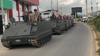 Coronavirus en Perú: vehículos blindados vigilan la frontera en Tumbes | VIDEO