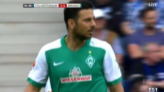 Claudio Pizarro fue ovacionado: Werder Bremen 3-1 Hoffenheim