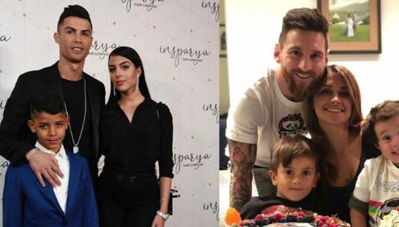 Cristiano Ronaldo, Lionel Messi, Luka Modrić y Gareth Bale han vivido una hermosa historia de amor junto a sus novias y esposas. (Foto: Instagram)