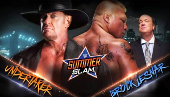 Summerslam 2015: The Undertaker vence a Brock Lesnar