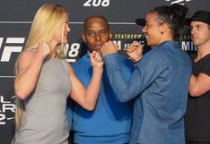 UFC: Holly Holm y Germaine de Randamie se vieron las caras previo a UFC 208