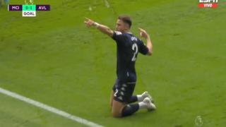 Matty Cash anotó el 1-0 de Aston Villa sobre Manchester City | VIDEO