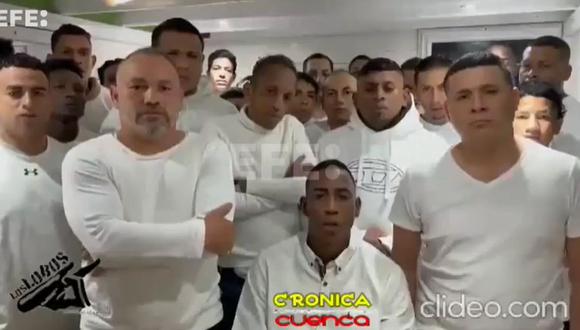 Presuntos integrantes de la banda criminal 'Los lobos' se manifestaron en un video y desmintieron haber asesinado al candidato presidencial Fernando Villavicencio | Captura de video / El Universal