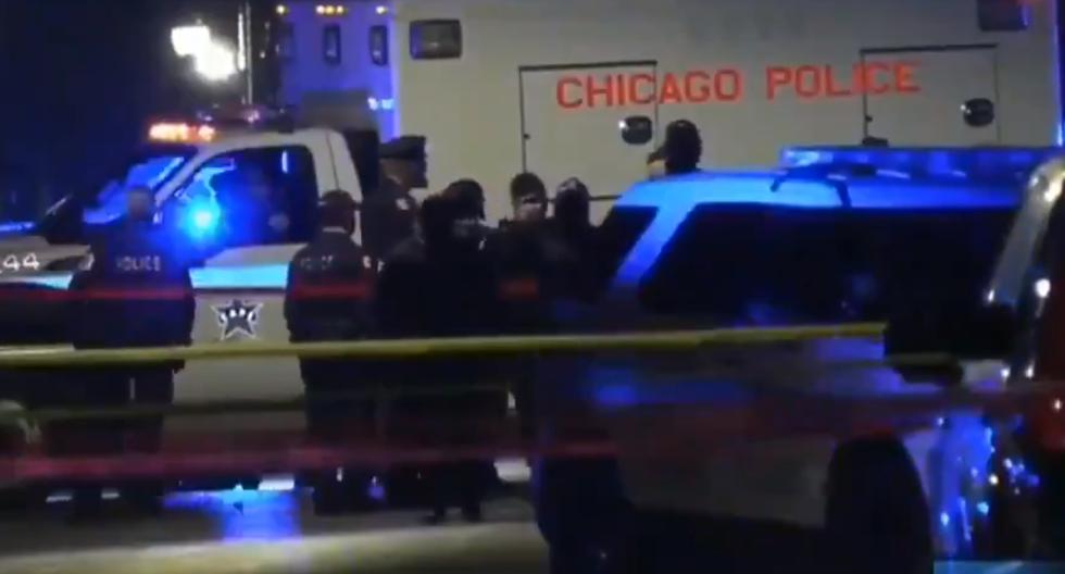 Tiroteo en Chicago deja al menos 13 heridos. (Foto: Captura de video).