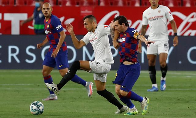 Barcelona vs. Sevilla: las mejores postales del duelo por LaLiga | Foto: AFP/AP/EFE
