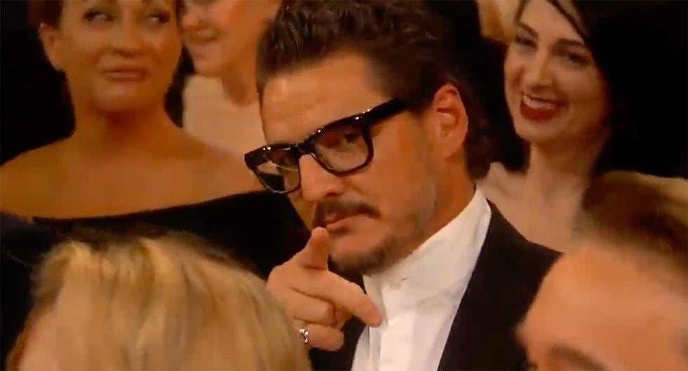 El actor de "The Last of Us" fue una de las primeras figuras mencionadas durante el discurso del presentador de la gala de los Oscar 2023, Jimmy Kimmel, que brindó un momento de humor. Esta (imagen) es la expresión que hizo cuando la cámara lo apuntó. 