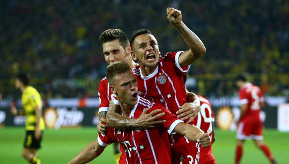 Bayern Múnich igualó 2-2 frente Borussia Dortmund en el Signal-Iduna-Park. Los goles fueron anotados por Robert Lewandowski, Cristian Pulisic, Pierre Aubameyang y Joshua Kimmich. (Foto: AFP)