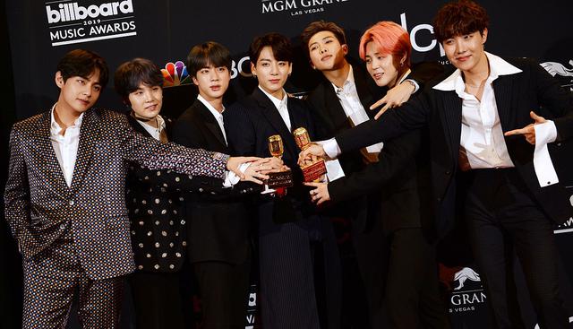 BTS se coronó como la banda surcoreana con más seguidores en Twitter. (Foto: AFP)