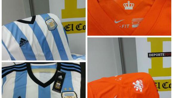 Sepa cómo ganar las camisetas oficiales de Holanda o Argentina