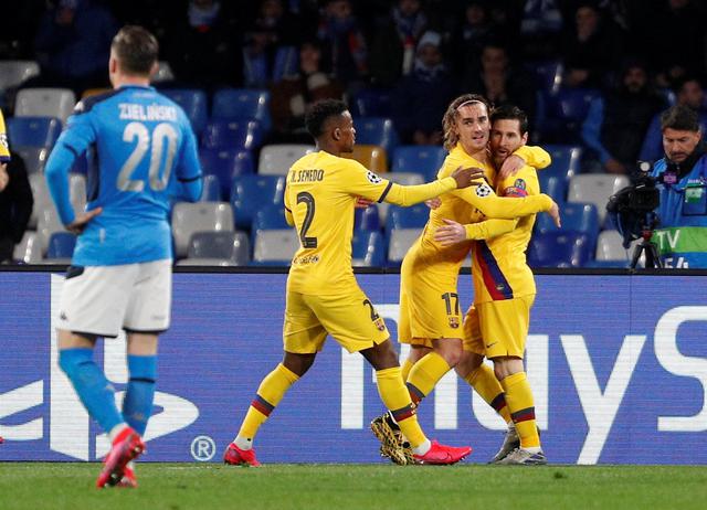 Barcelona vs. Napoli: las mejores postales del duelo en San Paolo de Champions League. (Foto: Agencias)