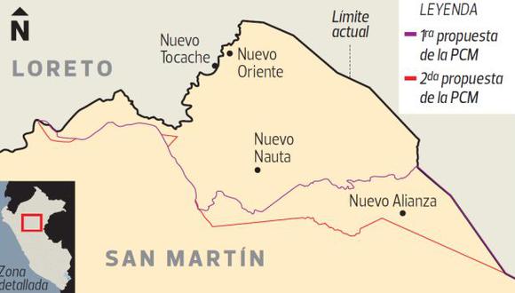 San Martín y Loreto: miles de hectáreas en disputa
