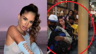 Flavia Laos tomó el Metropolitano para llegar al concierto de Bad Bunny 