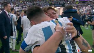 ¿Quién es Antonia Farías, la mujer que abrazó a Messi tras ganar el Mundial?