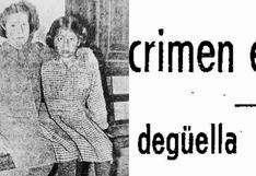 Impactante caso en San Beatriz: el día que una mujer acuchilló a sus dos menores hijos en 1941