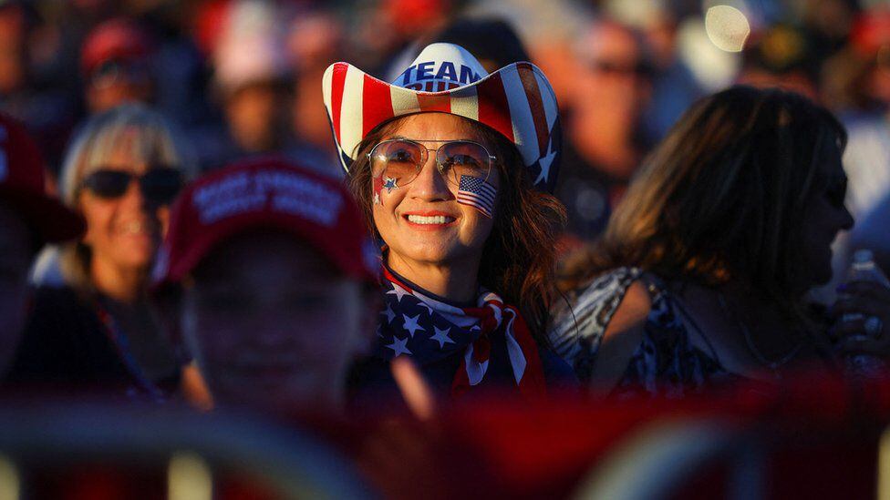 A supporter of Donald Trump in Arizona, this October 9.  (REUTERS).