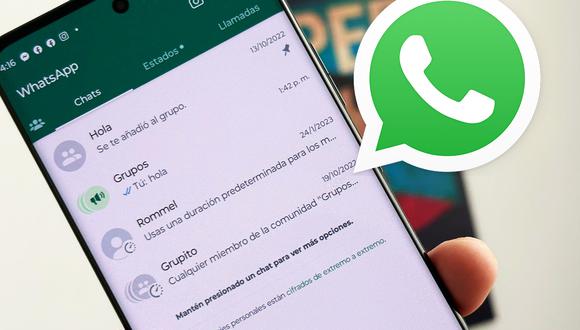 ¿Necesitas enviar un mensaje de WhatsApp urgente? Conoce el método para mandarlo sin conexión a internet. (Foto: MAG - Rommel Yupanqui)