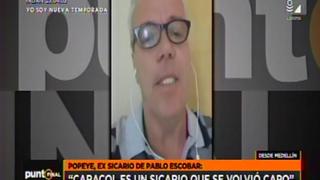 Ex jefe de sicarios de Escobar cree que 'Caracol' fue delatado