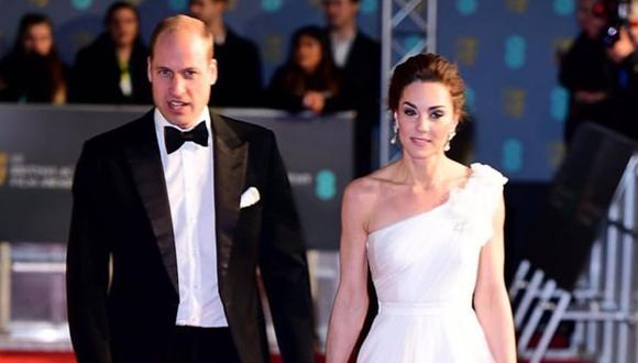 BAFTA 2019. Guillermo y Kate Middleton. (Foto: Instagram)